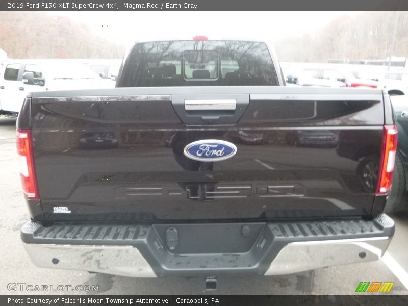 Magma Red / Earth Gray 2019 Ford F150 XLT SuperCrew 4x4