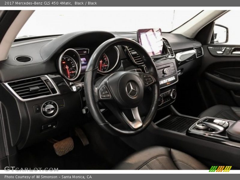 Black / Black 2017 Mercedes-Benz GLS 450 4Matic