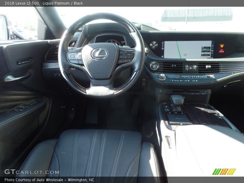 Dashboard of 2018 LS 500