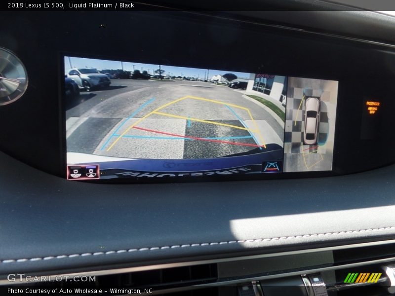 Liquid Platinum / Black 2018 Lexus LS 500