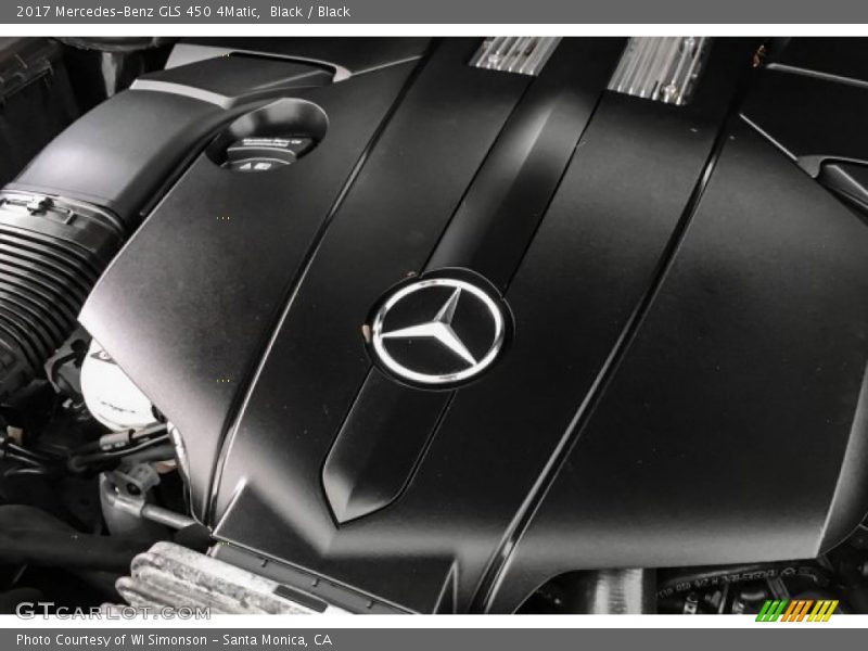Black / Black 2017 Mercedes-Benz GLS 450 4Matic