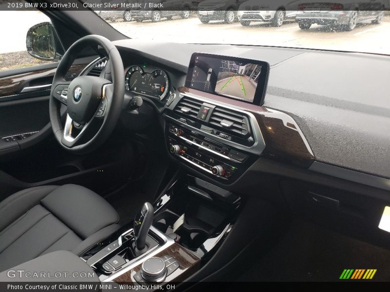 Glacier Silver Metallic / Black 2019 BMW X3 xDrive30i