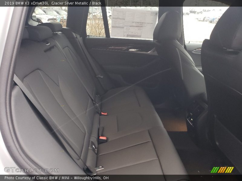 Glacier Silver Metallic / Black 2019 BMW X3 xDrive30i