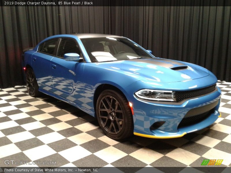 B5 Blue Pearl / Black 2019 Dodge Charger Daytona