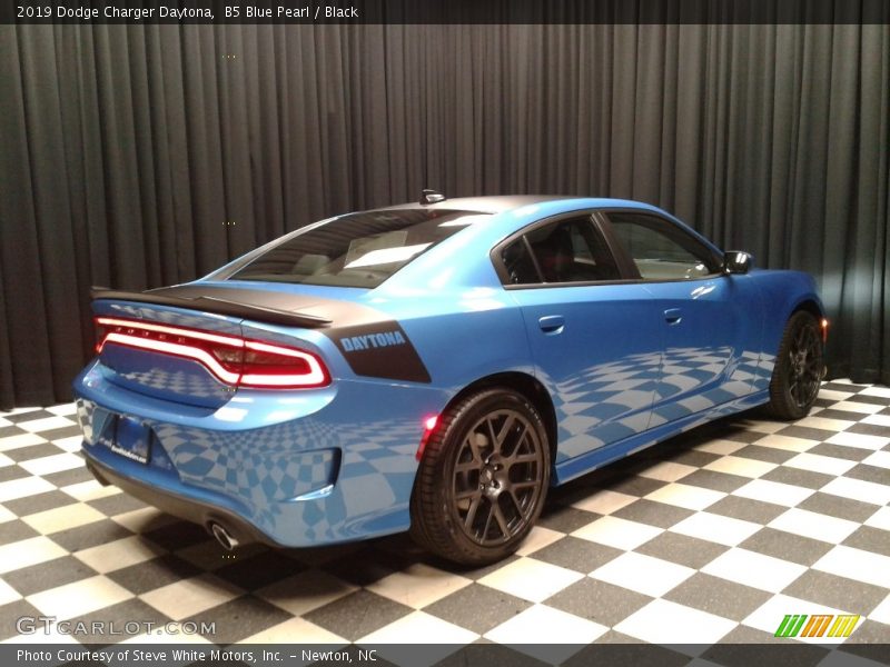 B5 Blue Pearl / Black 2019 Dodge Charger Daytona