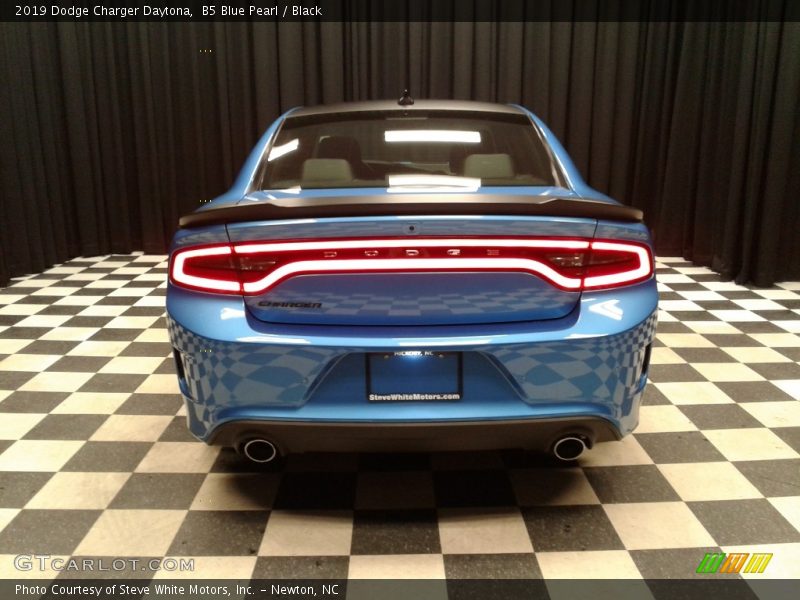B5 Blue Pearl / Black 2019 Dodge Charger Daytona
