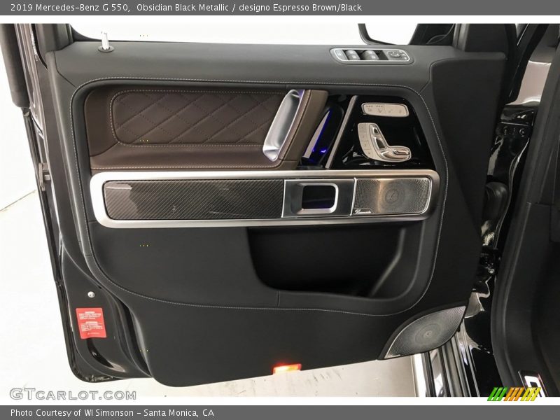 Door Panel of 2019 G 550