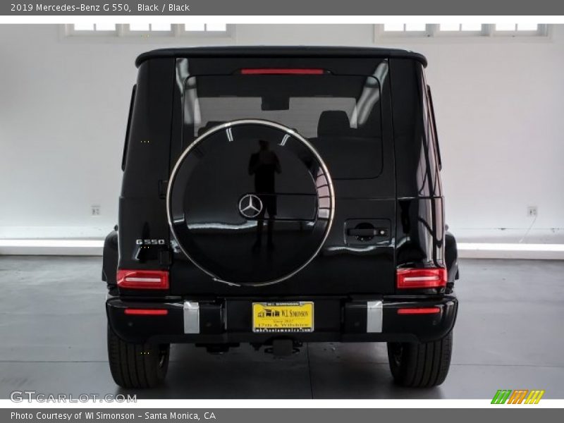 Black / Black 2019 Mercedes-Benz G 550