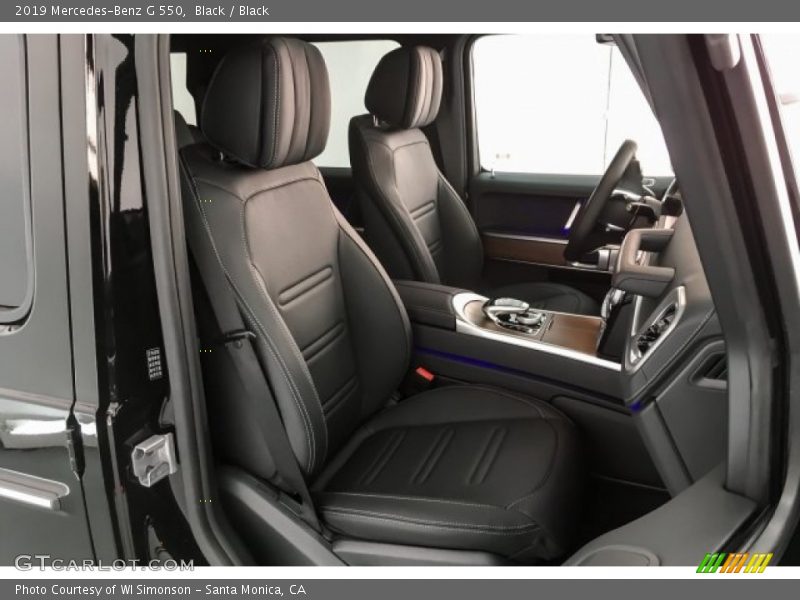  2019 G 550 Black Interior