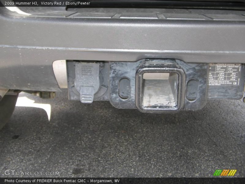 Victory Red / Ebony/Pewter 2009 Hummer H3