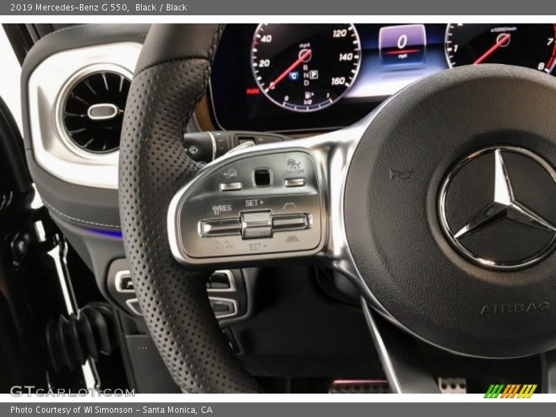  2019 G 550 Steering Wheel