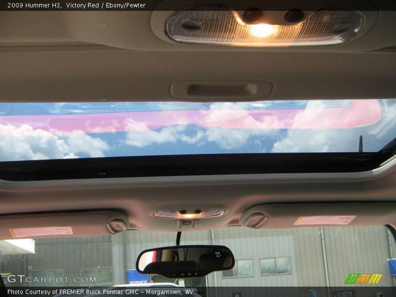 Victory Red / Ebony/Pewter 2009 Hummer H3