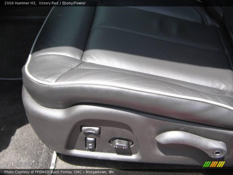 Victory Red / Ebony/Pewter 2009 Hummer H3