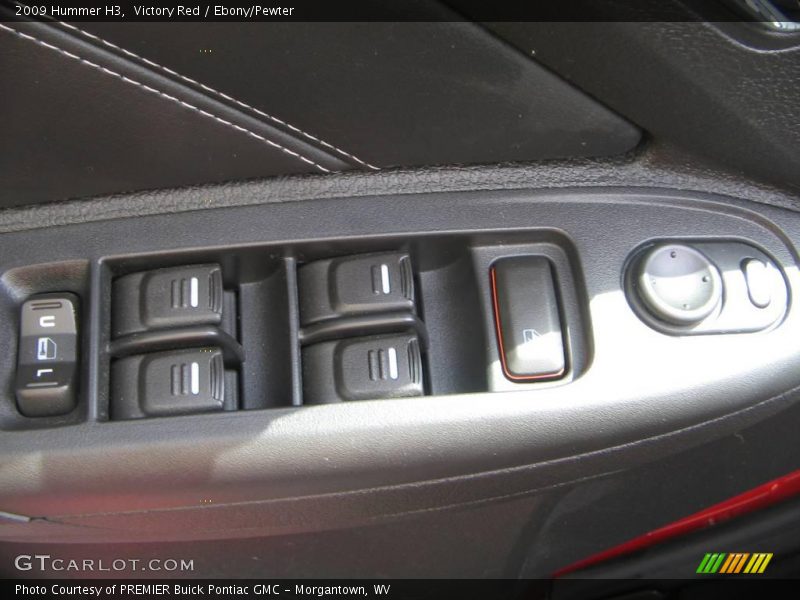 Victory Red / Ebony/Pewter 2009 Hummer H3