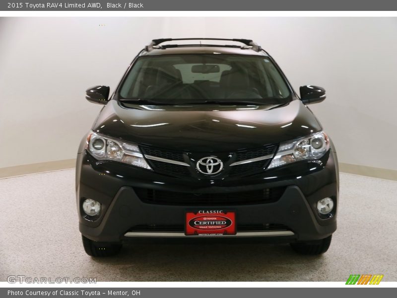 Black / Black 2015 Toyota RAV4 Limited AWD