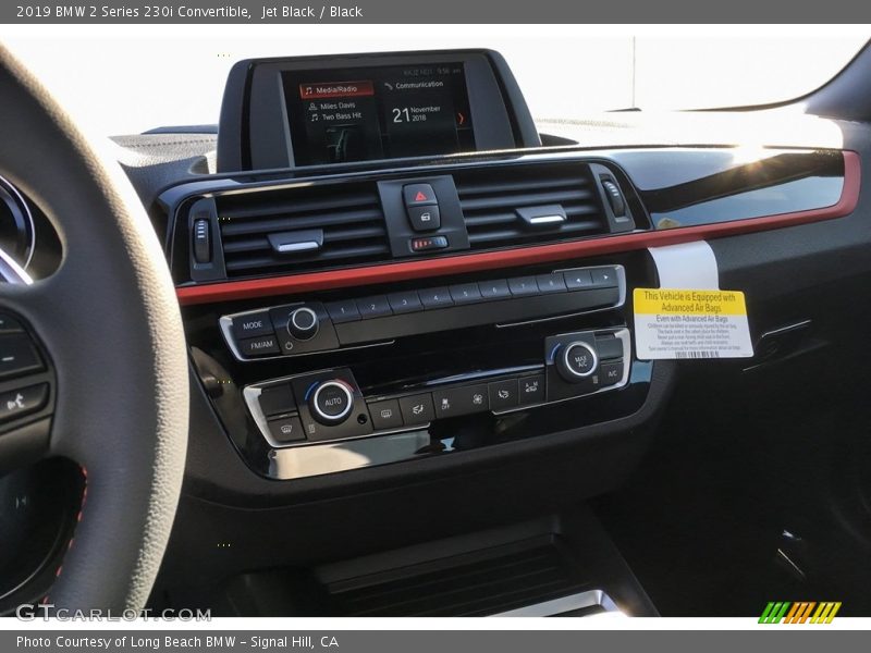 Jet Black / Black 2019 BMW 2 Series 230i Convertible