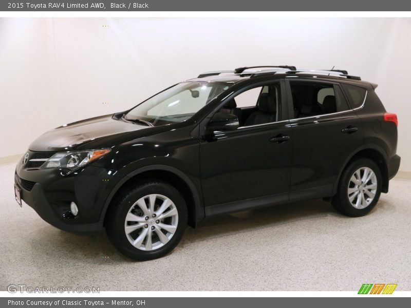 Black / Black 2015 Toyota RAV4 Limited AWD