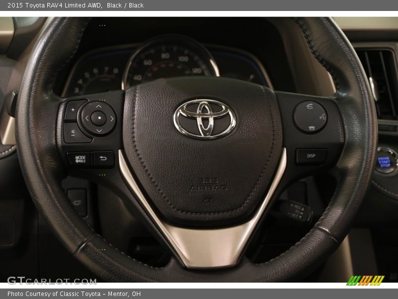 Black / Black 2015 Toyota RAV4 Limited AWD