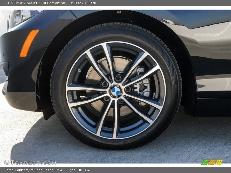 Jet Black / Black 2019 BMW 2 Series 230i Convertible