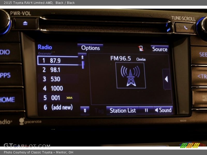 Black / Black 2015 Toyota RAV4 Limited AWD