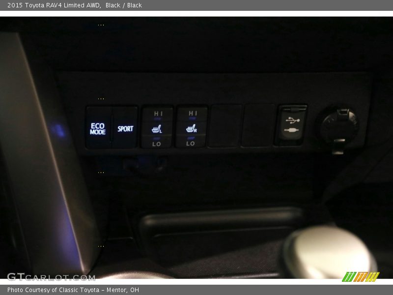 Black / Black 2015 Toyota RAV4 Limited AWD