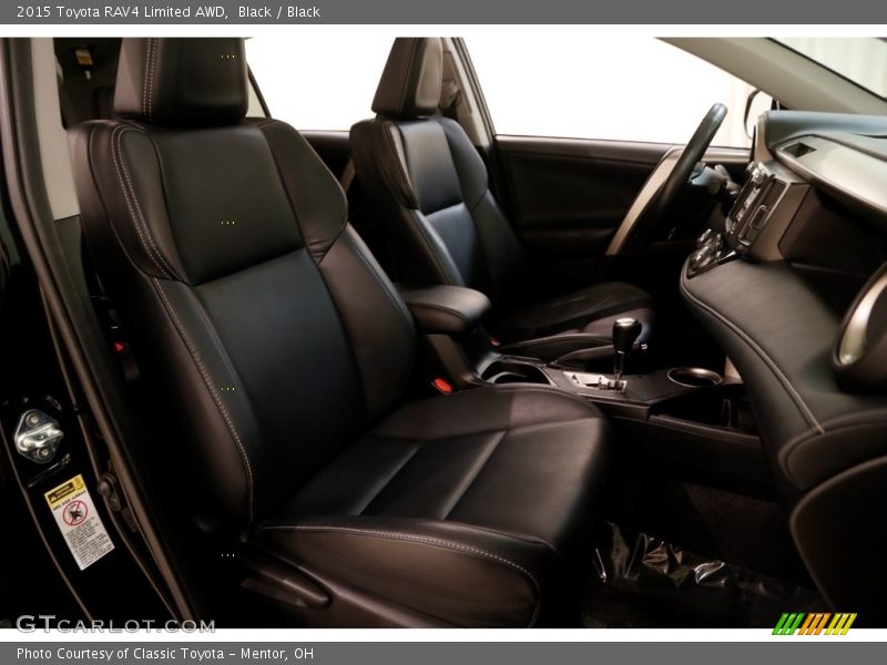 Black / Black 2015 Toyota RAV4 Limited AWD