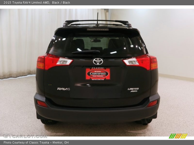 Black / Black 2015 Toyota RAV4 Limited AWD