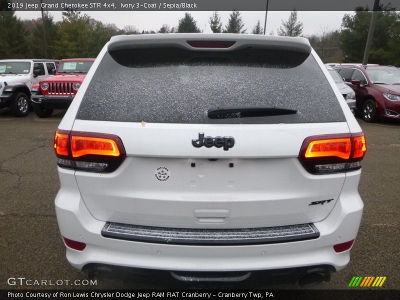 Ivory 3-Coat / Sepia/Black 2019 Jeep Grand Cherokee STR 4x4