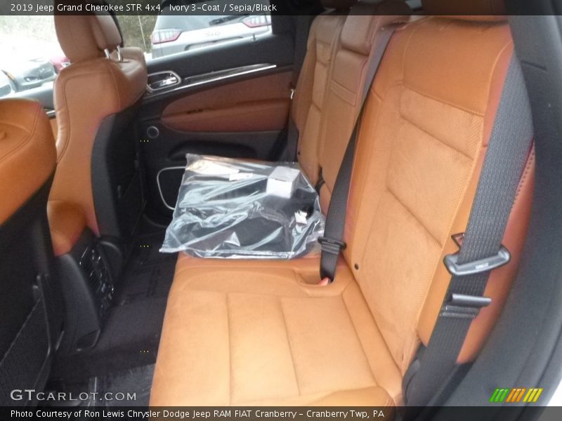 Rear Seat of 2019 Grand Cherokee STR 4x4