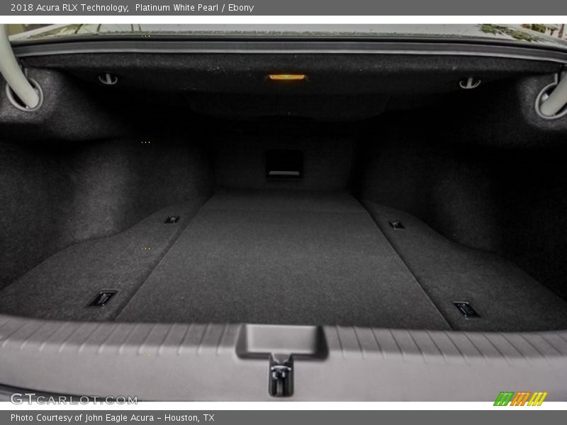 Platinum White Pearl / Ebony 2018 Acura RLX Technology