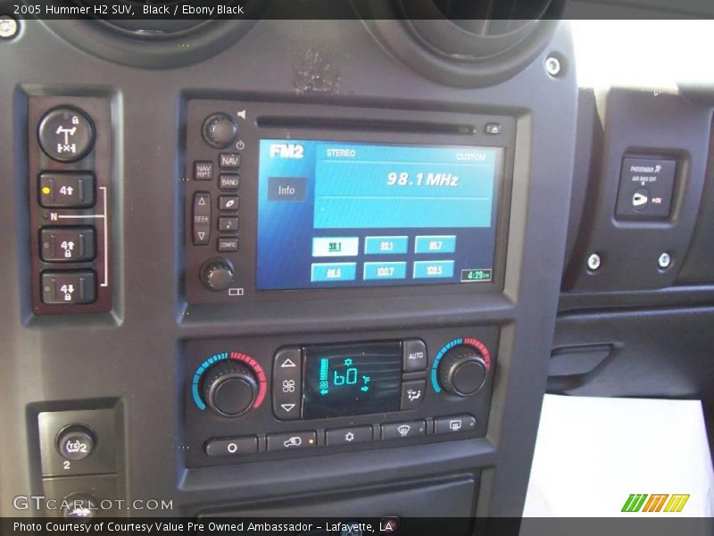 Black / Ebony Black 2005 Hummer H2 SUV