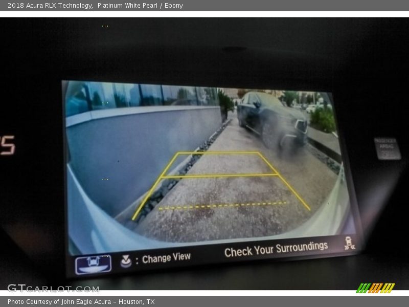 Platinum White Pearl / Ebony 2018 Acura RLX Technology