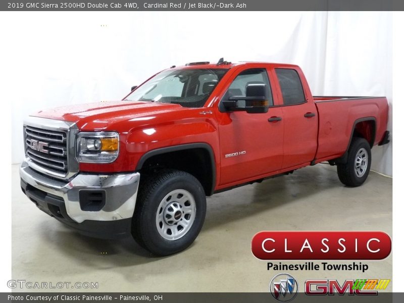 Cardinal Red / Jet Black/­Dark Ash 2019 GMC Sierra 2500HD Double Cab 4WD