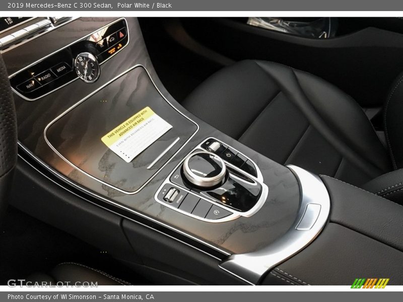 Polar White / Black 2019 Mercedes-Benz C 300 Sedan