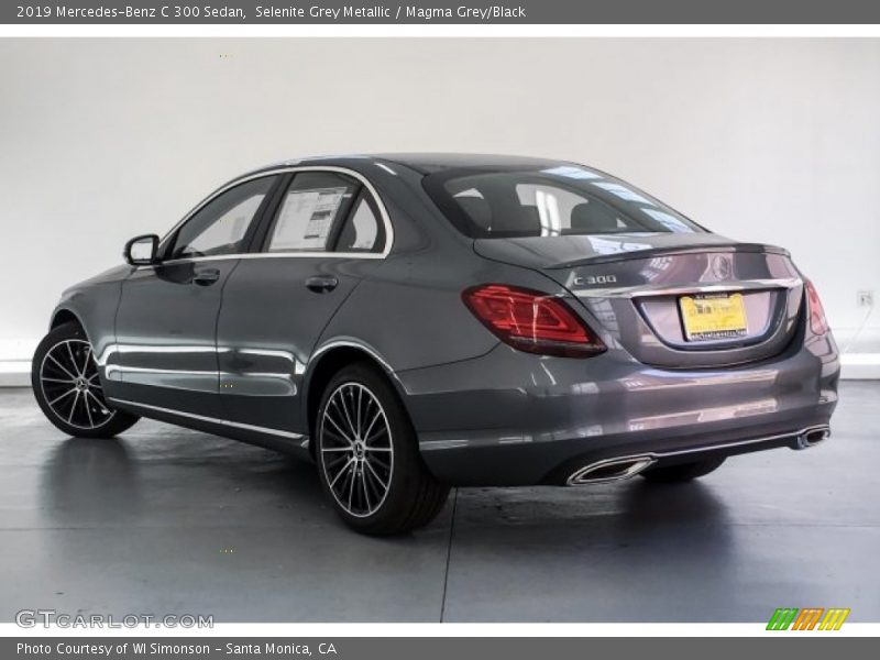 Selenite Grey Metallic / Magma Grey/Black 2019 Mercedes-Benz C 300 Sedan