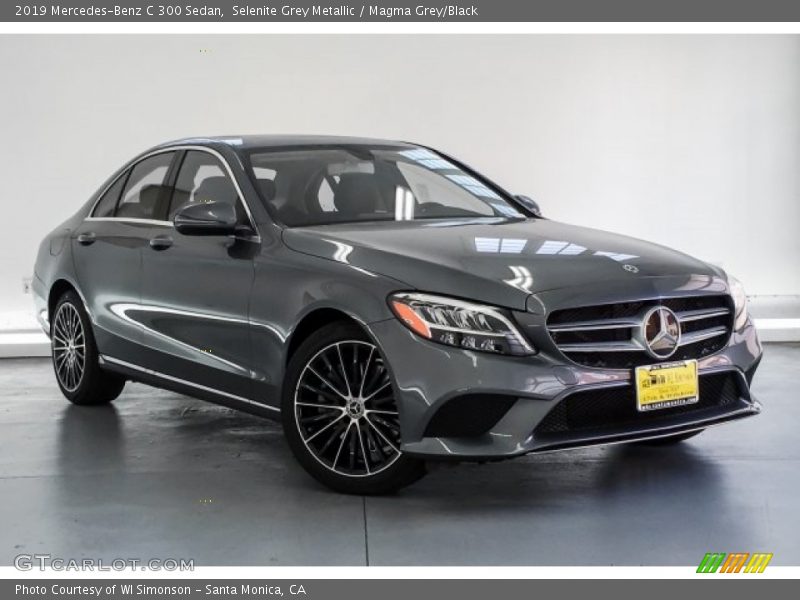 Selenite Grey Metallic / Magma Grey/Black 2019 Mercedes-Benz C 300 Sedan