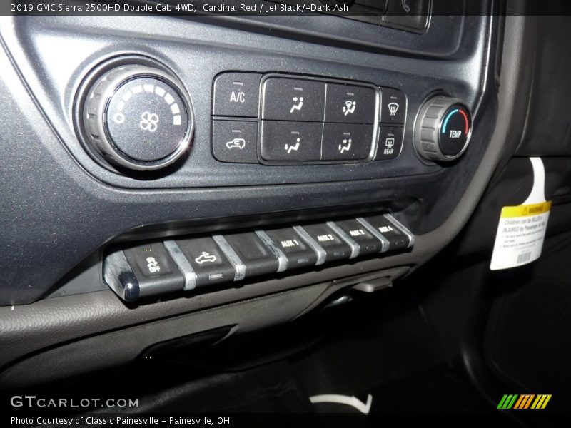 Cardinal Red / Jet Black/­Dark Ash 2019 GMC Sierra 2500HD Double Cab 4WD