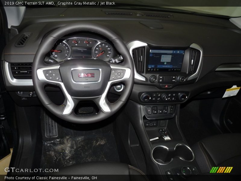 Graphite Gray Metallic / Jet Black 2019 GMC Terrain SLT AWD