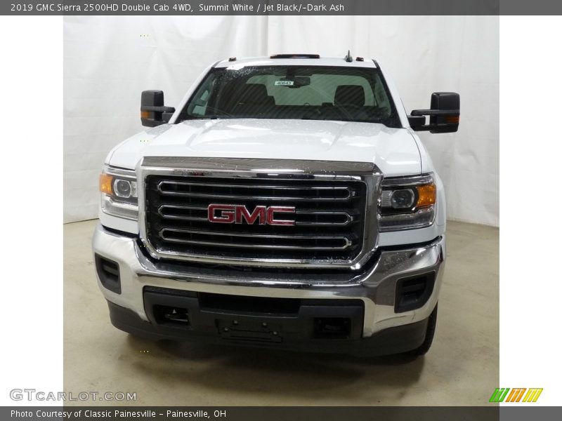 Summit White / Jet Black/­Dark Ash 2019 GMC Sierra 2500HD Double Cab 4WD
