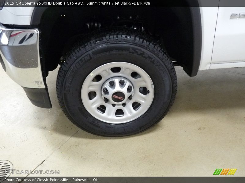 Summit White / Jet Black/­Dark Ash 2019 GMC Sierra 2500HD Double Cab 4WD