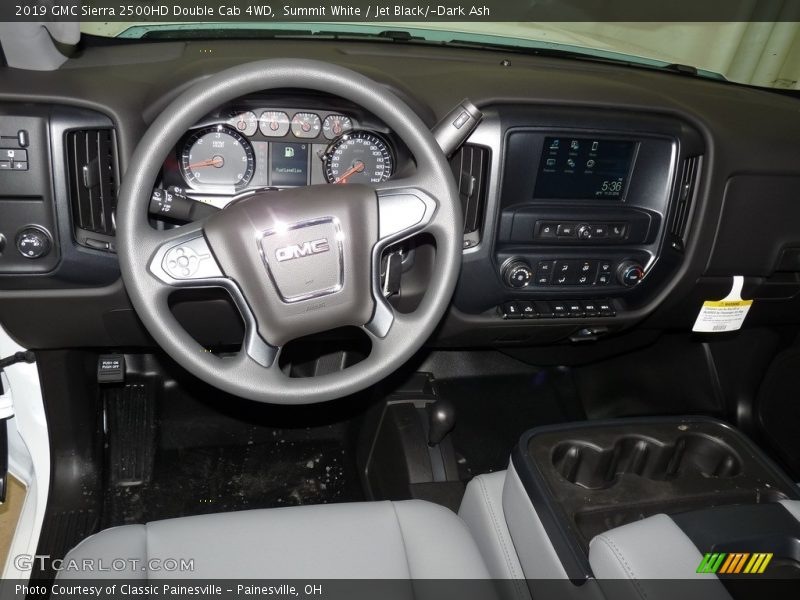 Summit White / Jet Black/­Dark Ash 2019 GMC Sierra 2500HD Double Cab 4WD