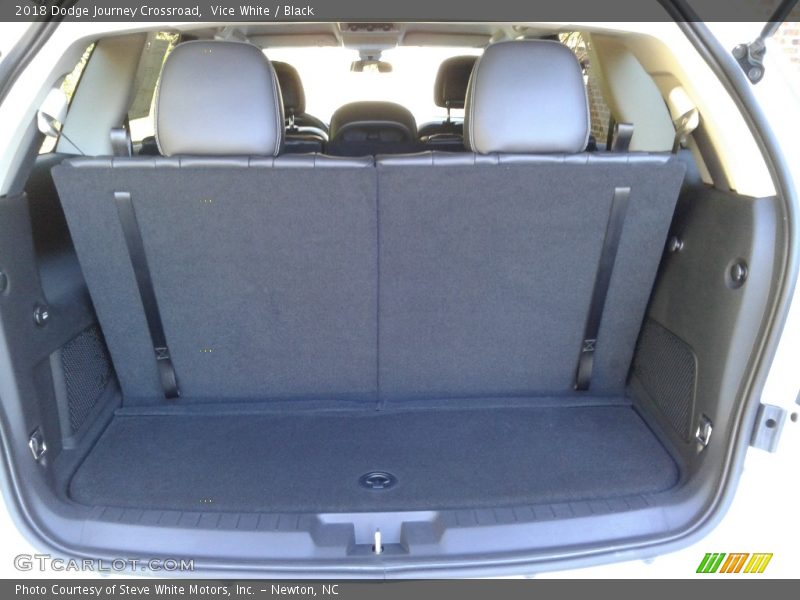 Vice White / Black 2018 Dodge Journey Crossroad