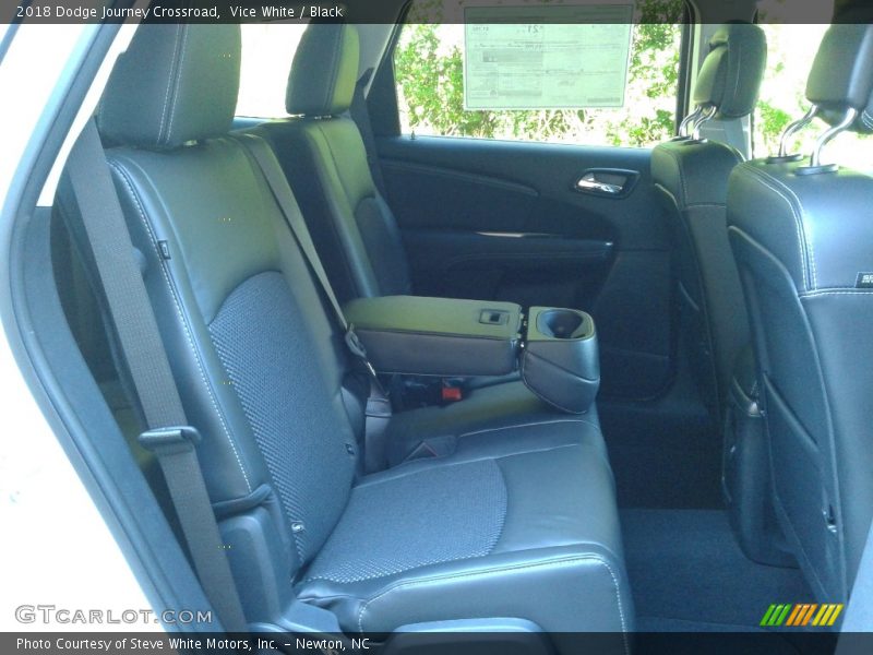 Vice White / Black 2018 Dodge Journey Crossroad