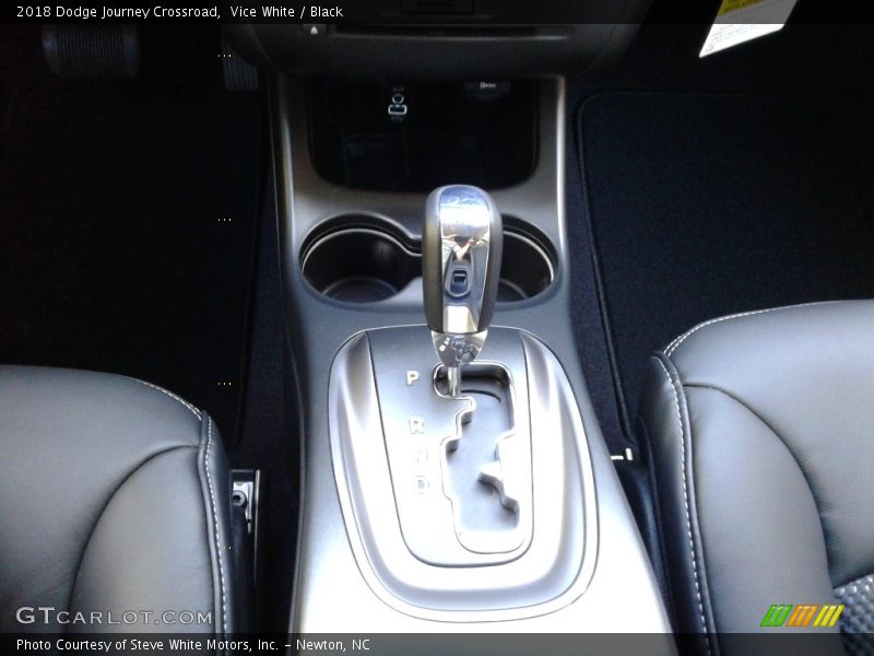 Vice White / Black 2018 Dodge Journey Crossroad