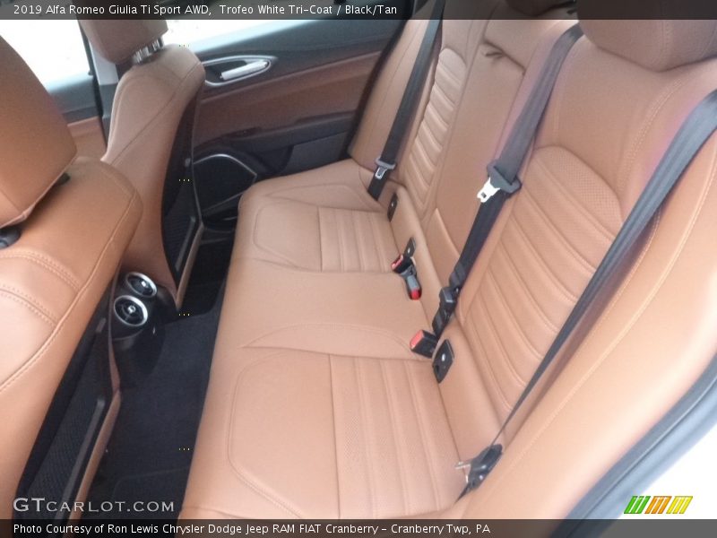 Rear Seat of 2019 Giulia Ti Sport AWD