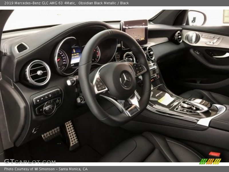 Dashboard of 2019 GLC AMG 63 4Matic