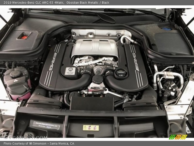  2019 GLC AMG 63 4Matic Engine - 4.0 Liter AMG biturbo DOHC 32-Valve VVT V8