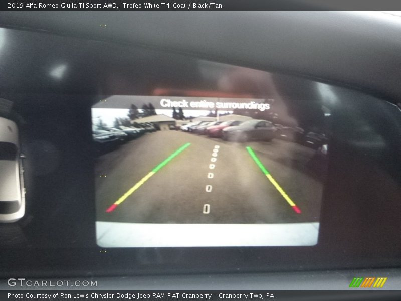 Trofeo White Tri-Coat / Black/Tan 2019 Alfa Romeo Giulia Ti Sport AWD