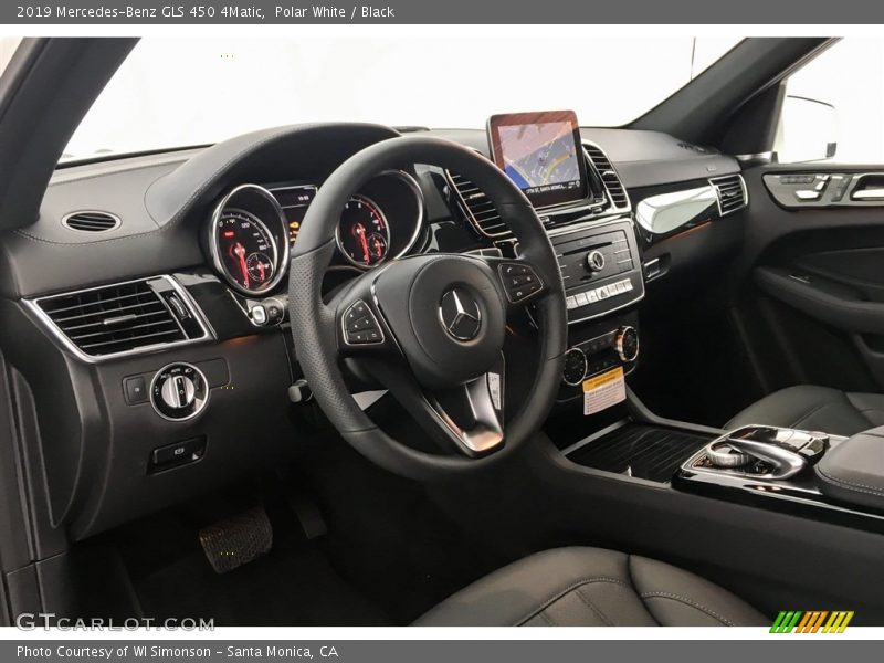 Polar White / Black 2019 Mercedes-Benz GLS 450 4Matic