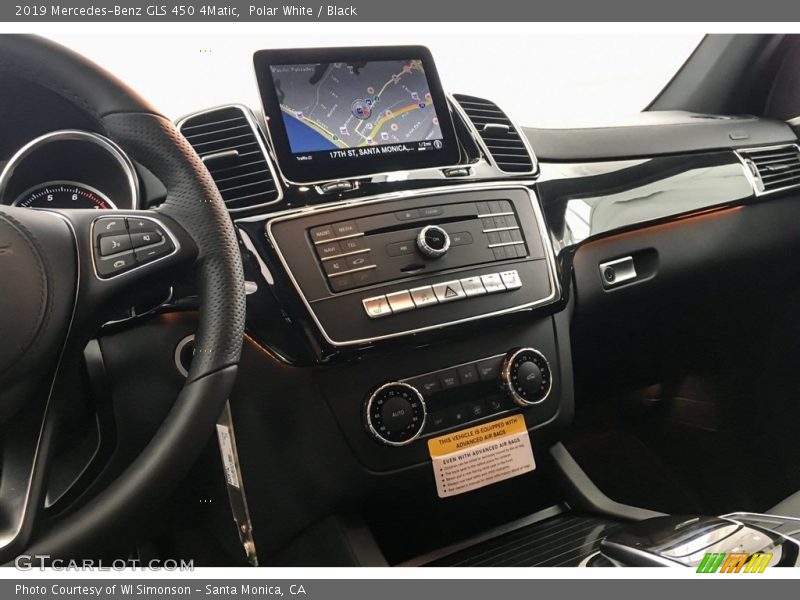 Polar White / Black 2019 Mercedes-Benz GLS 450 4Matic